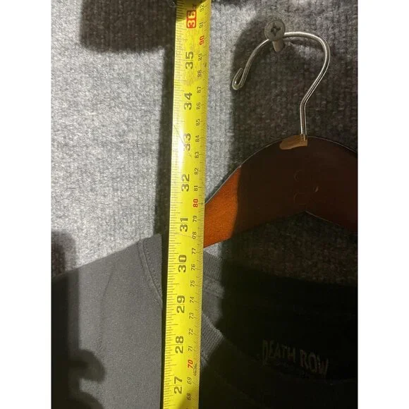 Crooks & Castles Shirt Mens XL Black Death Row Records Graphic Tee Streetwear - Picture 4 of 6